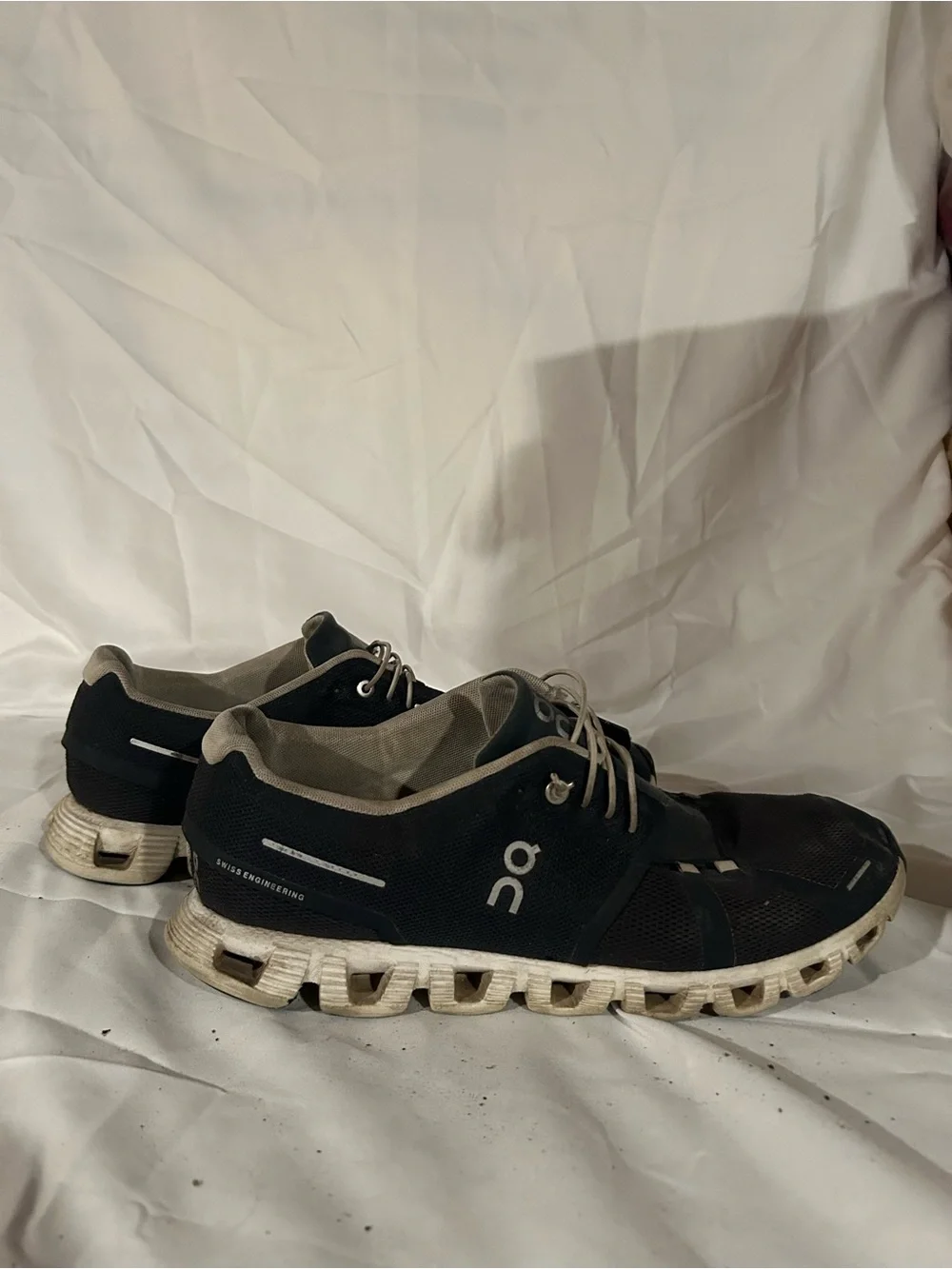 On Cloud Running Shoes Navy Blue (Size 11)